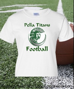 Ladies Pella Titans Whiteout Shirt Design Zoom
