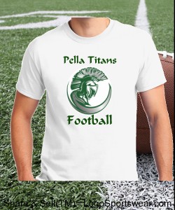 Men's Pella Titans Whiteout Shirt Design Zoom